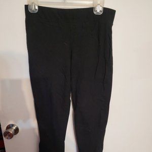 Torrid black leggings with cutout at ankle